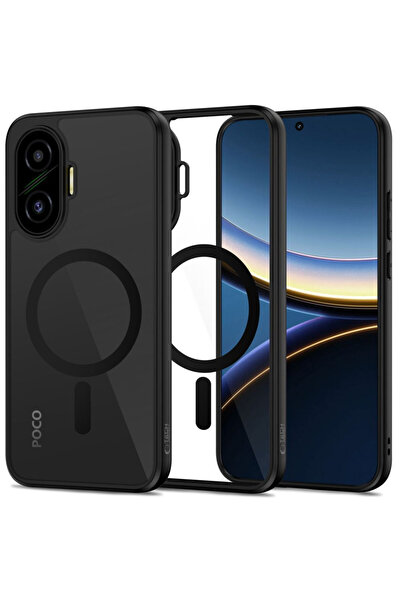 Tech-Protect MAGMAT MAGSAFE XIAOMI POCO F7 5G ΜΑΥΡΟ/ΔΙΑΦΑΝΕΣ