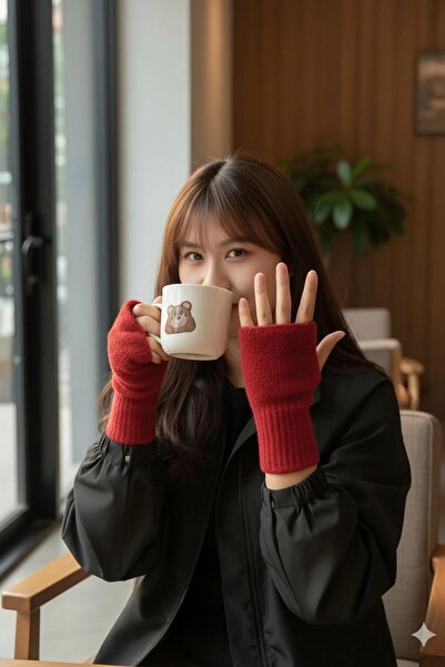 DINCERGROUP Dincer Group Women's 1 Pair Winter Fingerless Thermal Flexible Fl...