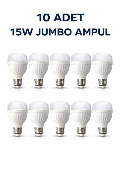 RBR 15W LED Ampul Beyaz Işık 6500K E27 Duy – Güçlü Aydınlatma Tasarruflu Led ...