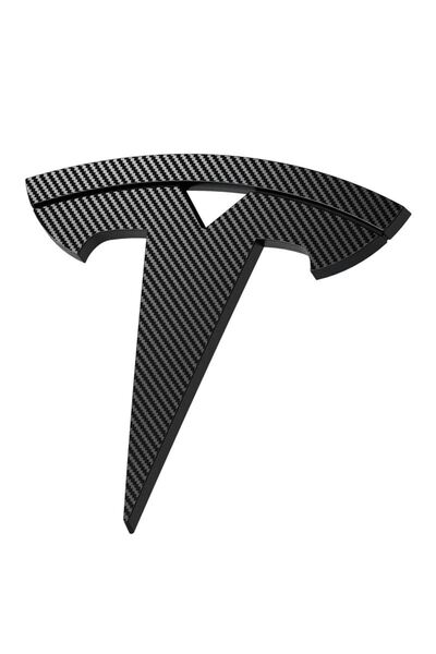Spigen Πλήρες κάλυμμα εμπρόσθιου λογότυπου Tesla, από ανθρακόνημα - Tesla Mod...