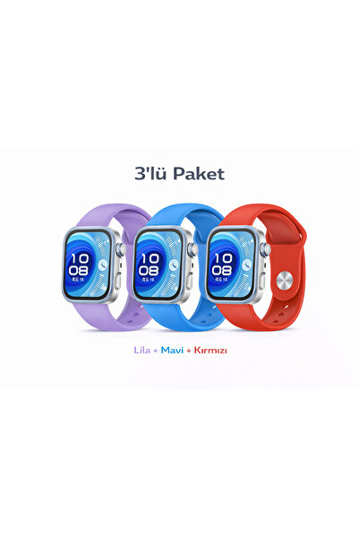 MMP SHOP Huawei Watch Fit 3 / Fit 4 / Fit 4 Pro Fit 5 / Fit 5 Pro Uyumlu 3'Lü...