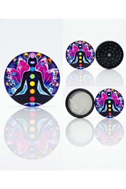 BGA Limited Edition 50mm Grinder Spice Grinder Mill Thick Metal with Pollen T...