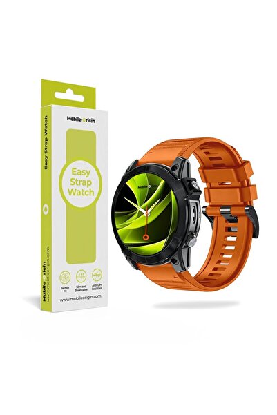 Mobile Origin Εύκολο στην εφαρμογή Λουράκι Σιλικόνης για Ρολόι Garmin 20mm Πο...