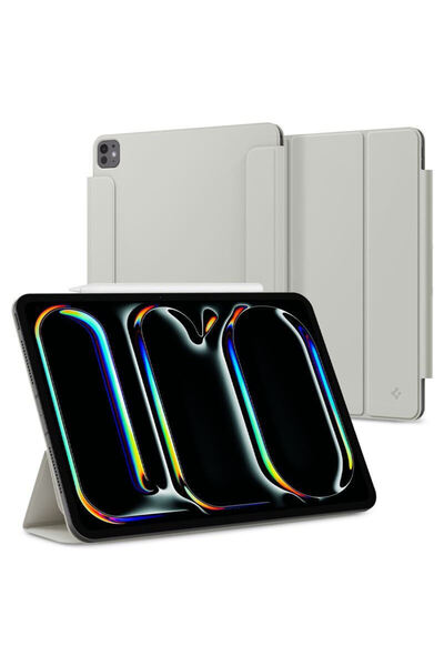 Spigen Θήκη Air Skin Folio OneTap, γκρι - iPad Pro 13" 2024