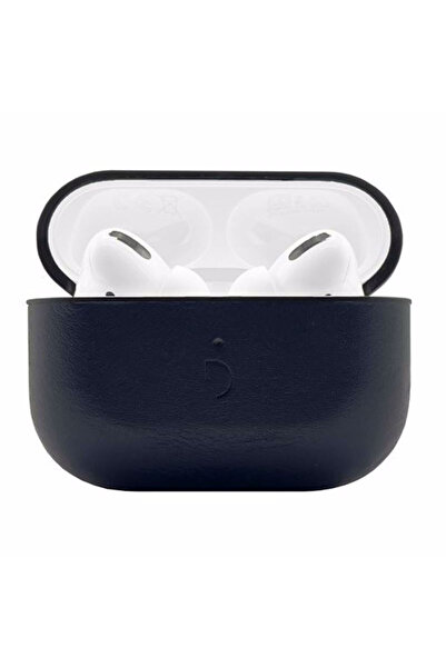 decoded Δερμάτινη θήκη, μπλε - AirPods Pro 2 (Δερμάτινη)