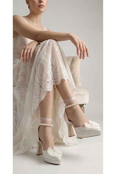 Berush Bride ΠΑΠΟΥΤΣΙΑ ΠΛΑΤΦΟΡΜΑΣ 12 ΕΚ. ΜΕ ΛΕΠΤΟΜΕΡΕΙΑ ΟΡΧΙΔΕΑΣ