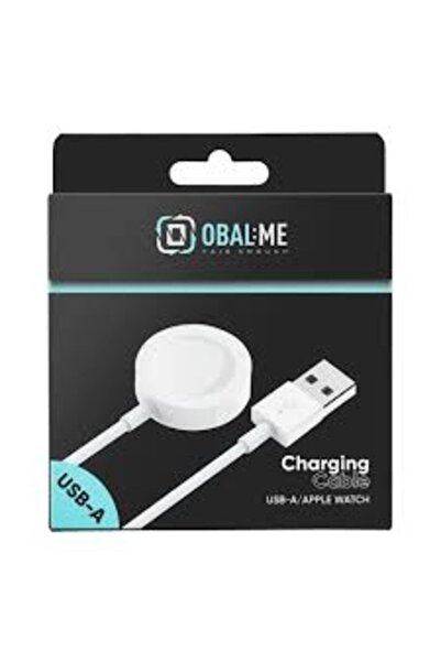 OBAL:ME Καλώδιο φόρτισης για Apple Watch USB-A Λευκό