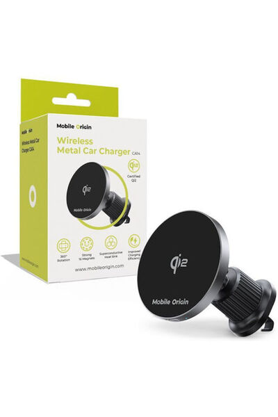 Mobile Origin Ασύρματος Μεταλλικός Φορτιστής Αυτοκινήτου CA14