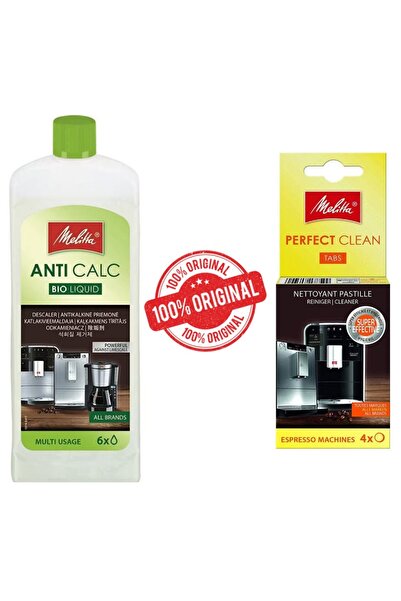 melitta Bio Liquid Kireç Çözücü - Temizleme Tableti Set