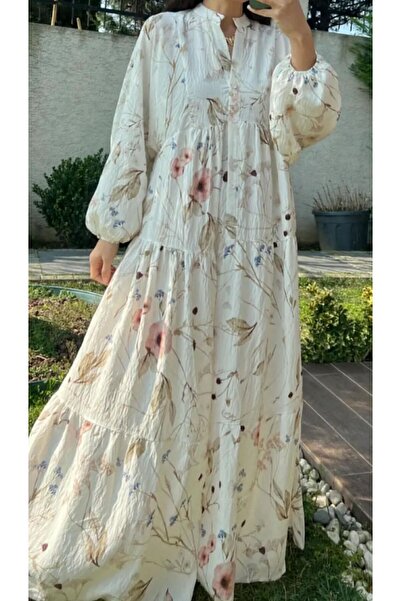 Zahra Moda desenli elbise