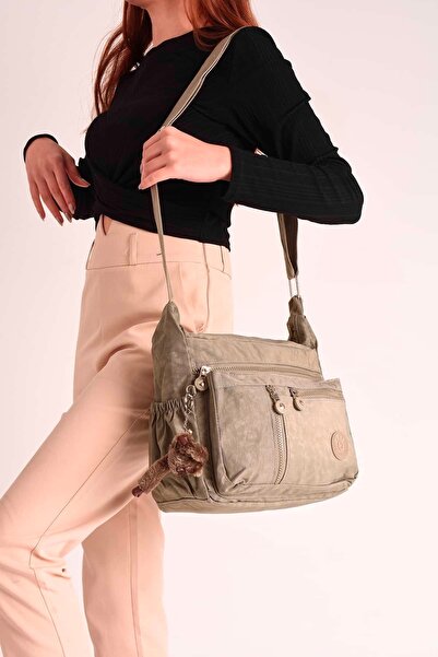 Kılinkır 571 Αδιάβροχο ύφασμα με πολλές θήκες, ελαφριά σχεδίαση, γυναικεία τσ...