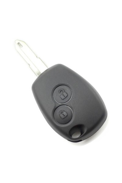 Xenon Bright Θήκη κλειδιού 2 κουμπιών με θήκη μπαταρίας από ανοξείδωτο ατσάλι...