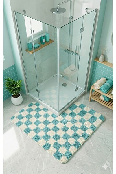 EUROBANO Χαλάκι μπάνιου - Τυρκουάζ