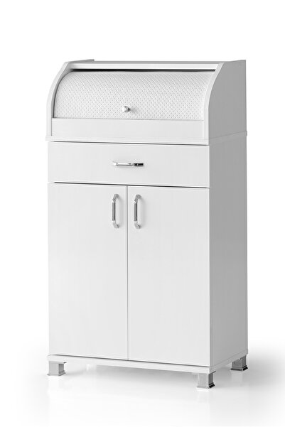 Erz Design Dolaplı Çekmeceli Mutfak Kiler Dolabı Büyük Ekmeklik Kurulum Gerek...