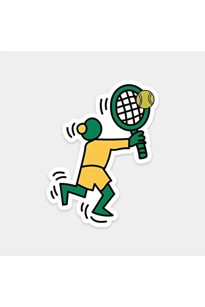 The Sticker Story. Tennis Enthusiast Sticker