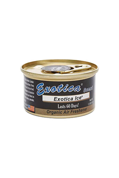 Exotica معطر هواء للسيارة على شكل قطعة ثلج عضوي طويل الأمد لإزالة الروائح لمد...