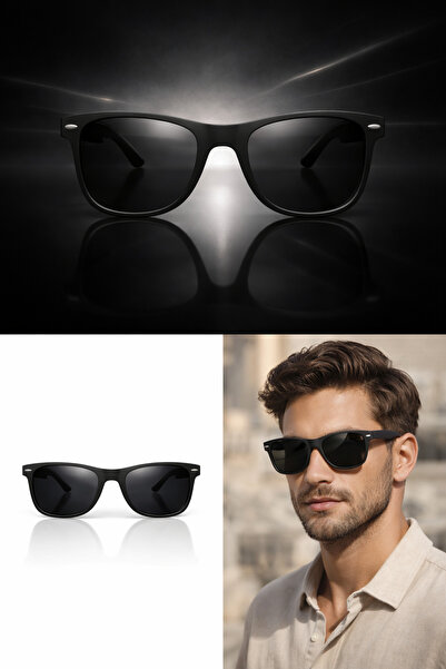 G Sport POLO Black Wayfarer Mat Rengi Güneş Gözlüğü