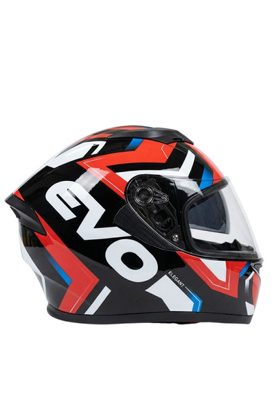 güçlü bisikletmotosiklet Evo Elegant Kapalı Kask Güneş Vizörlü - Yeni Nesil E...