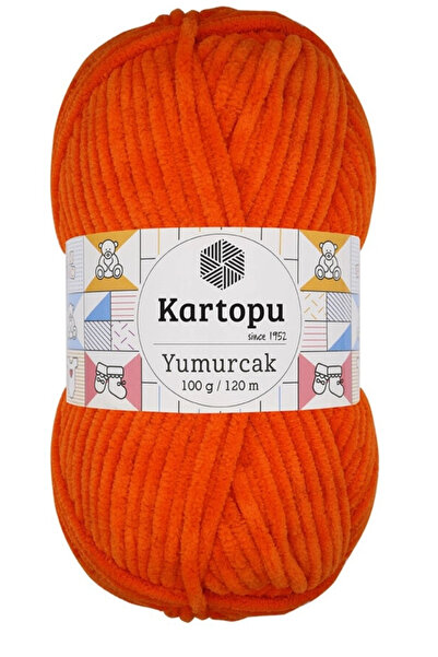Kent Pazarı Κάρτοπου Γιουμούρτσακ Βελούδινο Νήμα Πλεξίματος K205