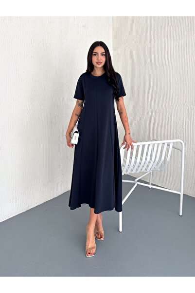 Wearbetter Parçalı Modal Kumaş Elbise