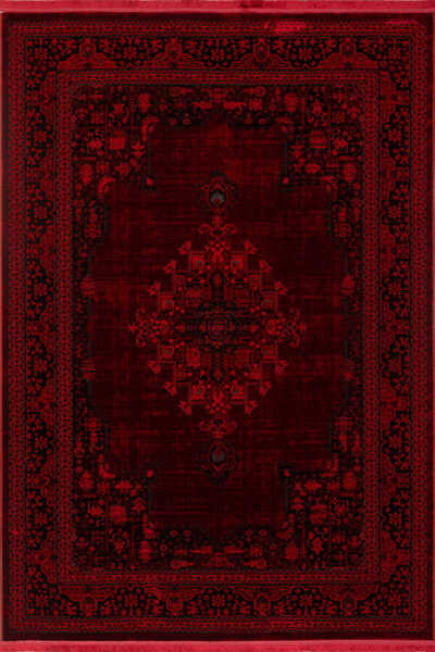 Efor Halı Antique Bordo Halı Modern Dokuma Halı Yumuşak Oturma Odası Salon Ço...