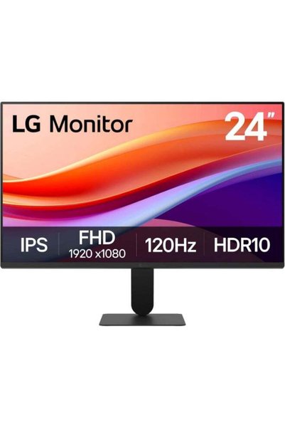 LG شاشة IPS بدقة كاملة مقاس 24 بوصة، 120 هرتز، 5 مللي ثانية، HDR10، 99% sRGB،...
