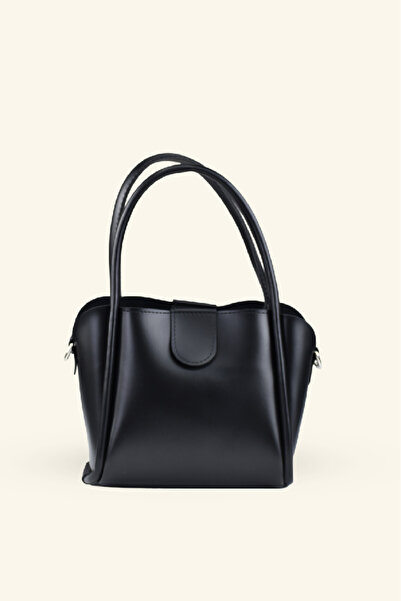 birizmoda Γυναικεία Μίνι Vintage Τσάντα Χειρός και Ώμου - Μαύρη