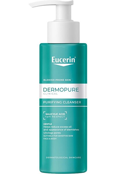 Eucerin جل ديرمو بيوريفاير المنظف، 200 مل