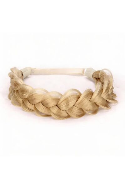 Belora Extensie de păr împletită cu elastic, blondă