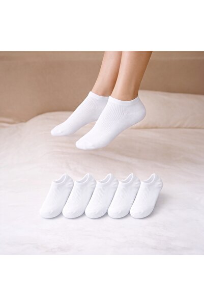 JUST SOCKS ΣΕΤ 5 ΛΕΥΚΩΝ ΠΑΙΔΙΚΩΝ ΚΑΛΤΣΩΝ-ΜΠΟΤΑΚΙΩΝ