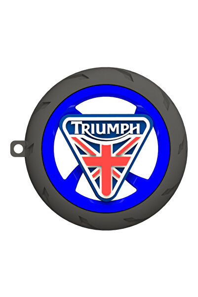 Ümraniye3d Tr.Umph Compatible Tire Wheel Detailed Keychain