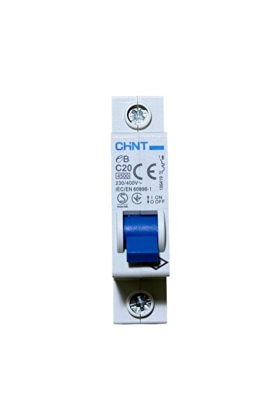 ORMEY TEK KUTUPLU 20 AMPER OTOMATİK SİGORTA- C TİPİ 1X20