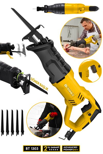 BUTOOLS 9000 Xdrive 6 Kademe Devir Ayarli Bakir Sargili Kemik Kesme Tilki Kuy...