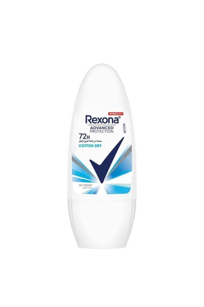 Rexona ريكسونا مزيل عرق رول نسائي 50 مل قطن دراي (72ساعه)