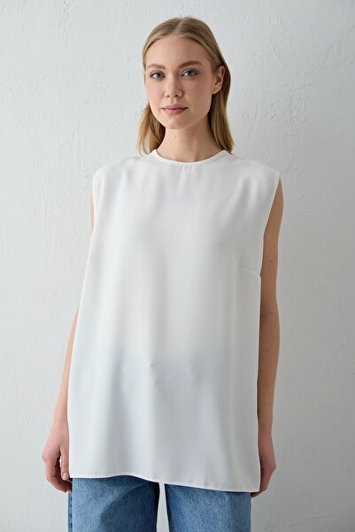 Melike Tatar Krep Underwear White 2689