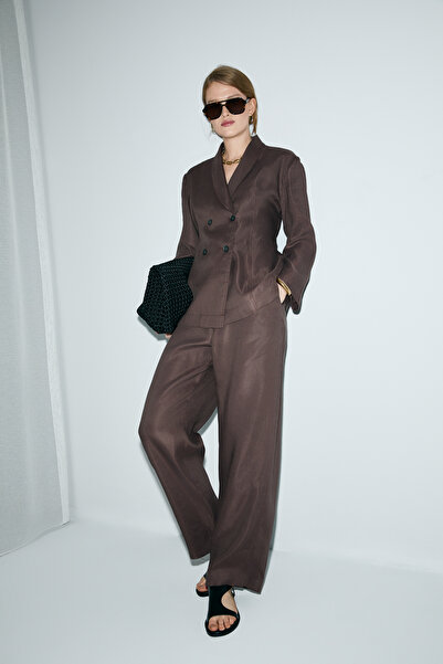 Lufian Emılıa Kadın Ceket Kahverengi