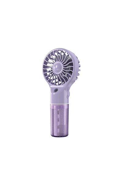 Midcom MS-52 Mini Taşınabilir PÜSKÜRTMELİ Şarjlı TYPC-C Fan Naturel Serinlik