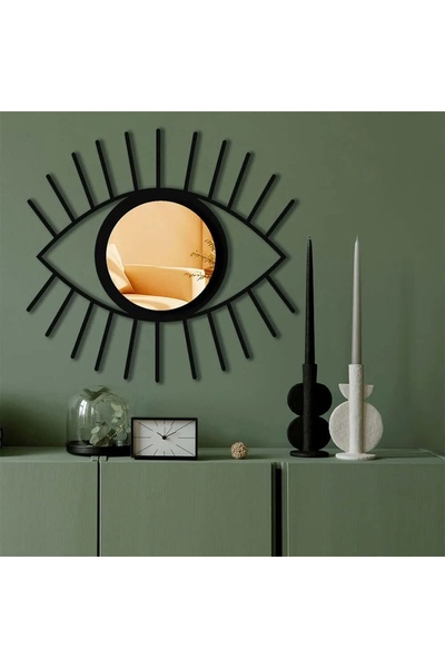 OEM Re-BLOOM διακοσμητικός καθρέφτης τοίχου, σχέδιο ματιού, πλεξιγκλάς/EVA, μ...