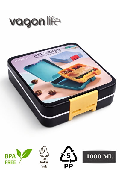 Vagonlife Beslenme Kutusu - Pure Lunch Box - 1000 Ml.