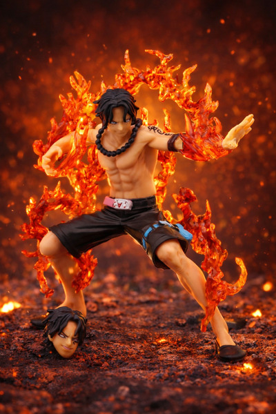 Wonderful Life One Piece Portgas D Ace Figür 15 Cm Aksiyon Anime Koleksiyon P...