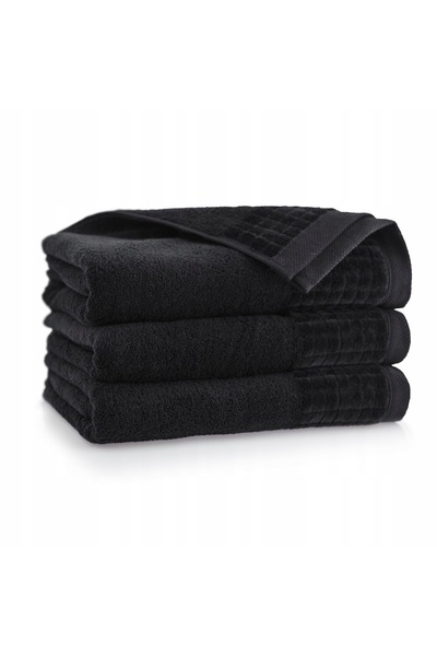 OEM Prosop, Paulo3, Premium, Bumbac, 50x100cm, Negru