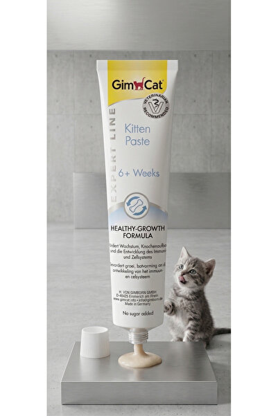 Gimcat Yavru Kediler İçin Expert Line Kitten Paste Kedi Vitamini 50 Gr