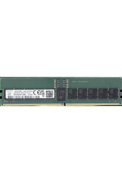 Samsung 32Gb Ddr5 Ecc Rdimm 5600Mhz 2Rx8 Server Ram M321R4Ga3Pb0-Cwmxj