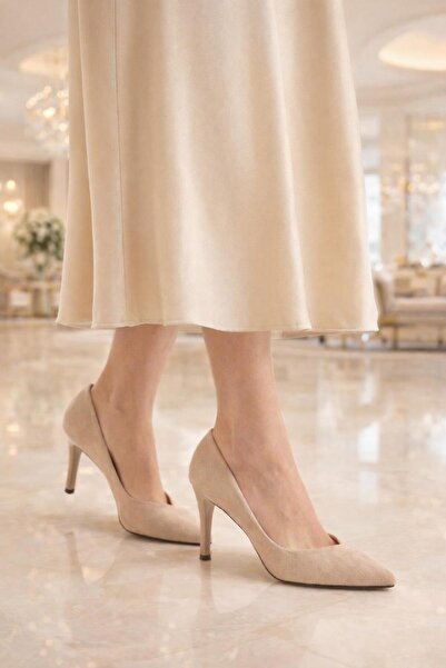 MODAONN Γυναικεία παπούτσια με μυτερή μύτη και τακούνι στιλέτο