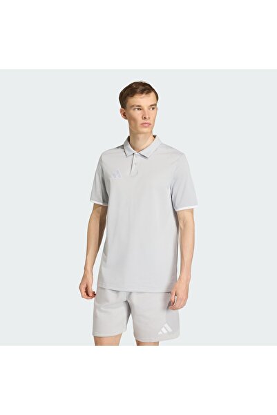 adidas ENT26 POLO JZ6662 Γκρι ανδρικό μπλουζάκι