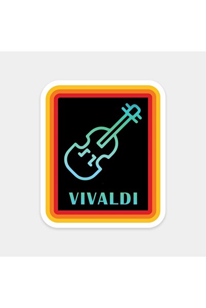 The Sticker Story. Vivaldi Violin Sticker