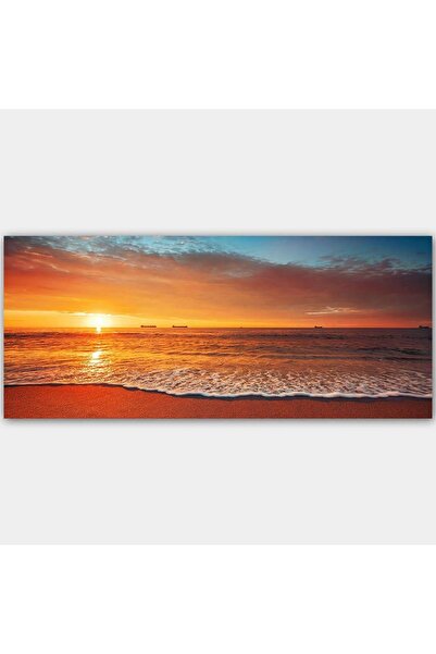 OEM Tablou decorativ Re-Bloom, model apus de soare, pânză/lemn, multicolor, 1...