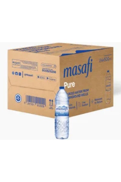 MASAFI مياه شرب نقية 24 × 500 مل