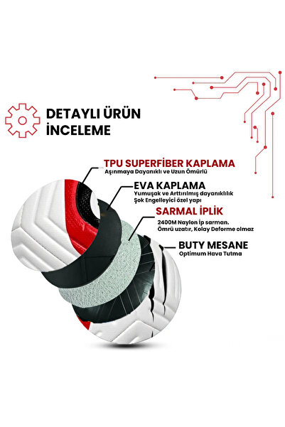 CAN SPORTS Lisanslı Orjinal Beşiktaş Futbol Topu Hediye Pompa Dikişli Çim,Halısaha,Beton Zemin Maç Top 5 Numara