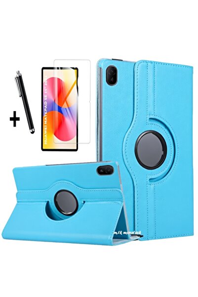 GoGoPlus Huawei MatePad SE 11" 2024 Kılıf + Kalem 360° Döner Standlı Tablet K...